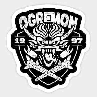 The Ogremon Sticker